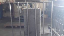Производство габионных стеновых колонн и габионных корзин